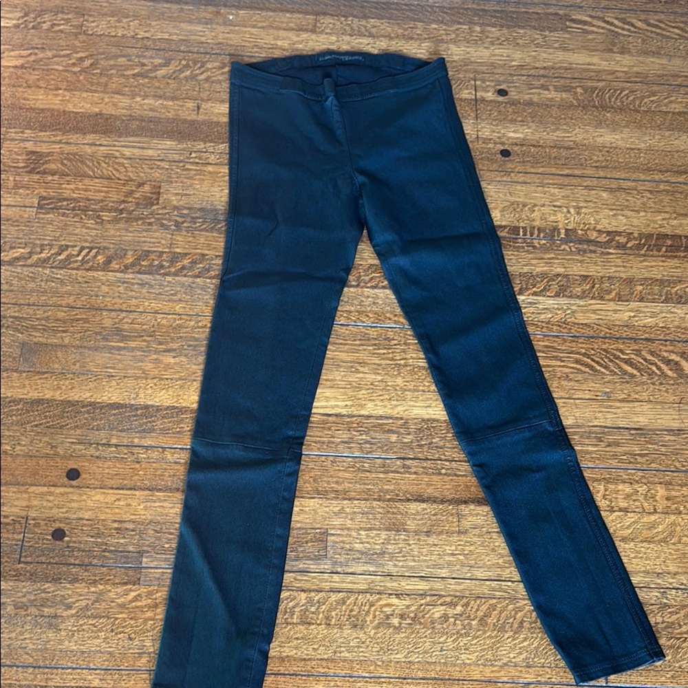 All saints black leather skinny pants 
Leggings
Great condition